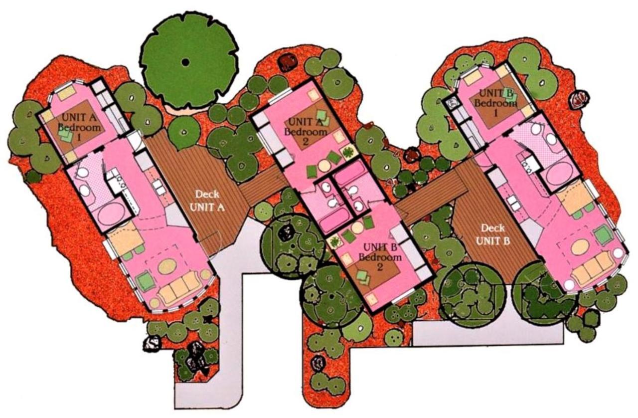 Sedona Pines Resort Zewnętrze zdjęcie A typical layout of a cluster house